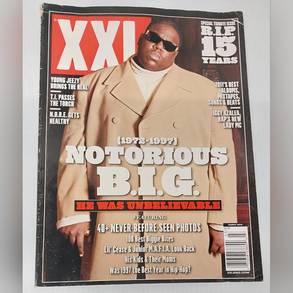 XXL Magazine Notorious BIG 15 Years Later March 2012